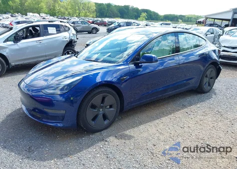 2023 Tesla Model 3 Rear-Wheel Drive из США, поврежденный, VIN 5YJ3E1EAXPF620484